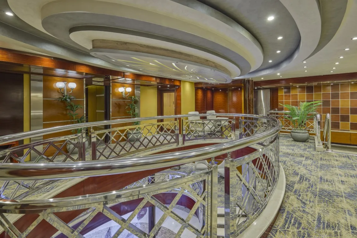 Lobby of the Blue Shadow I Nile Cruise Nile cruise